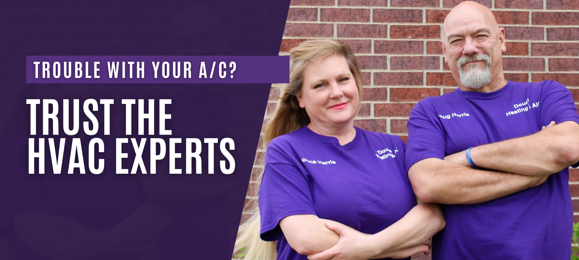Owners of Doug's Heating and Air - Trusted HVAC experts 